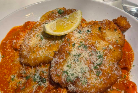 Sienna Restaurant signature dishes Veal Milanese
Gnocchi
Branzino